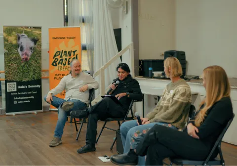 Panel at Forum 2025 / Photo by Josh Wong