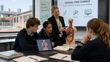 Support the call to end the use of animals as teaching tools