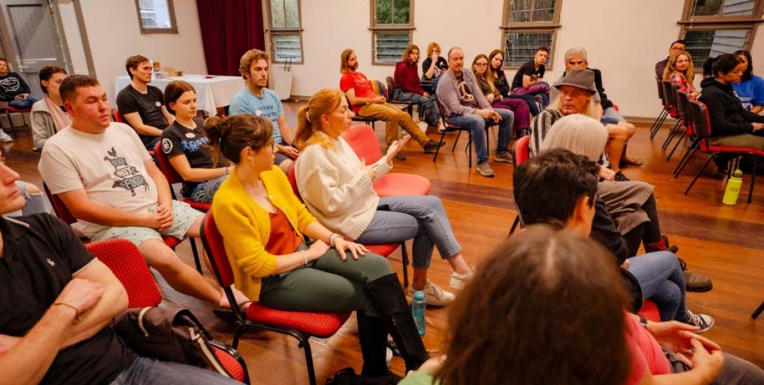 A4A Forum 2024 main hall closing Q&A - pic by Josh Wong